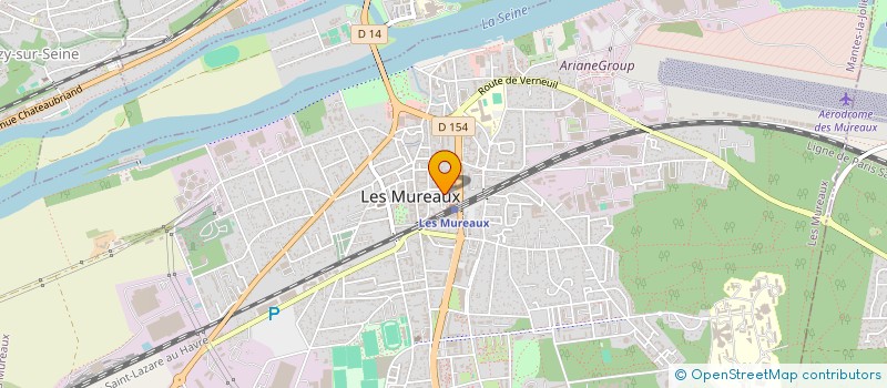 localisation de l'entreprise BM TAXI à LES MUREAUX