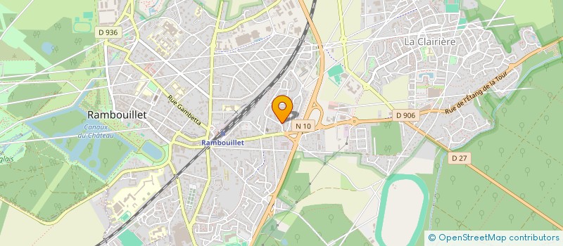 localisation de l'entreprise BM TRANSPORT à RAMBOUILLET