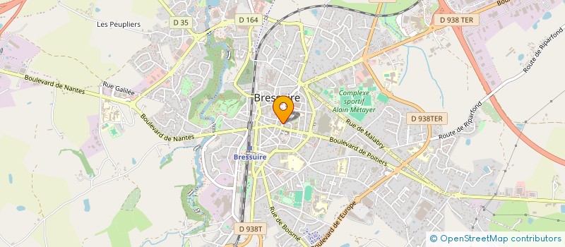 localisation de l'entreprise BM2 à BRESSUIRE