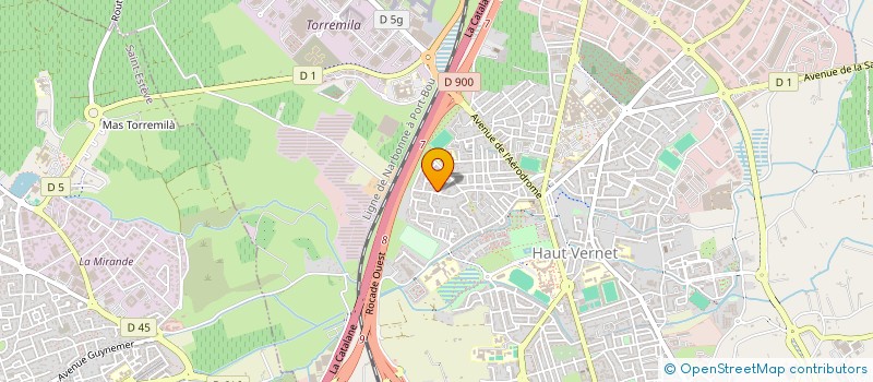 localisation de l'entreprise BM2C SOLS  PERPIGNAN