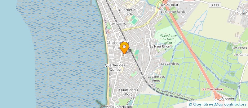 localisation de l'entreprise BM31 CONSULT  CHATELAILLON-PLAGE