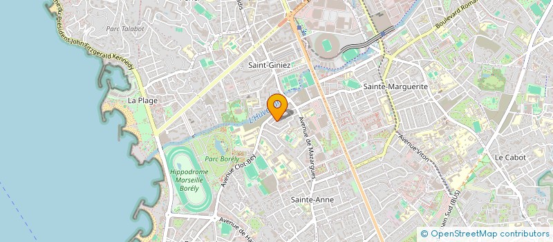 localisation de l'entreprise BMA à MARSEILLE