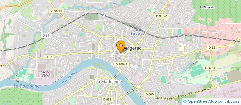 localisation de l'entreprise BMA à BERGERAC