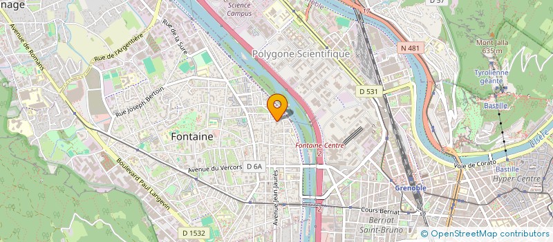 localisation de l'entreprise BMA  FONTAINE