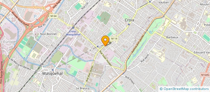 localisation de l'entreprise BMA  CROIX