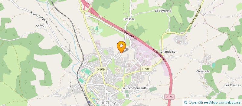 localisation de l'entreprise BMA  SAINT-CHELY-D'APCHER