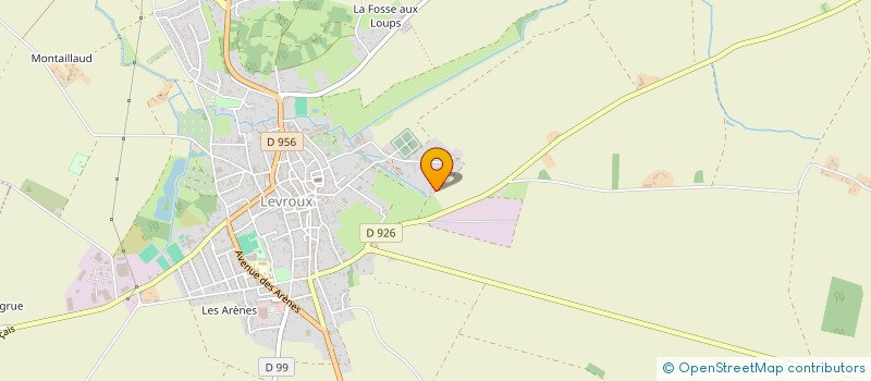 localisation de l'entreprise BMA à LEVROUX