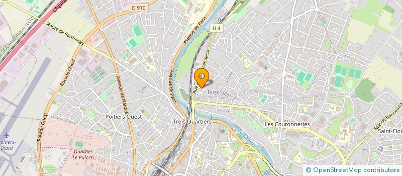 localisation de l'entreprise BMA AGENCEMENT à BUXEROLLES