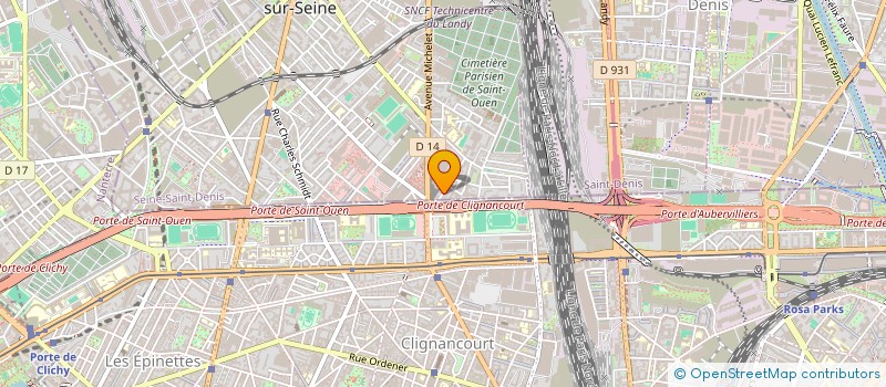 localisation de l'entreprise BMA BUSINESS MEETING AGENCY à SAINT-OUEN-SUR-SEINE