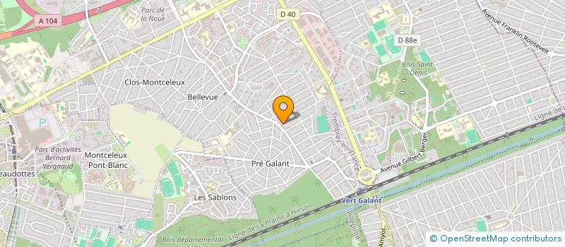 localisation de l'entreprise BMA CONSEILS à VILLEPINTE