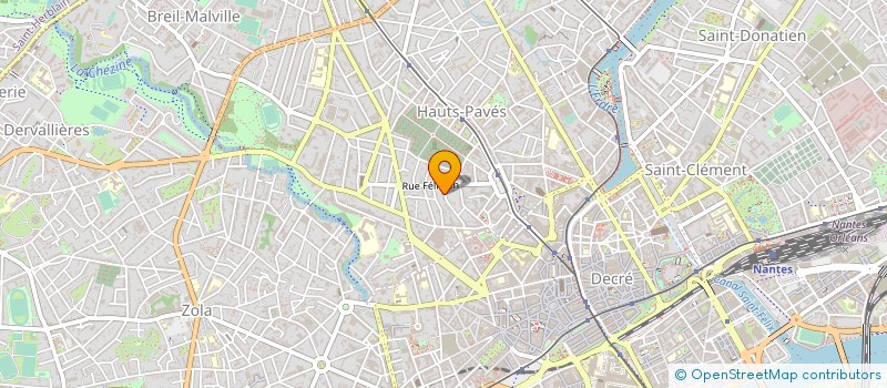 localisation de l'entreprise BMA CORP à NANTES