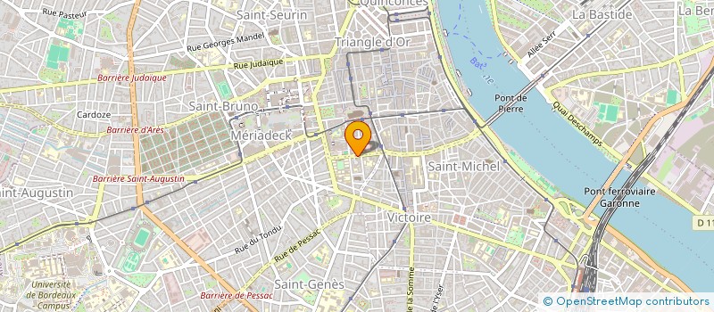 localisation de l'entreprise BMA-CURSOL  BORDEAUX