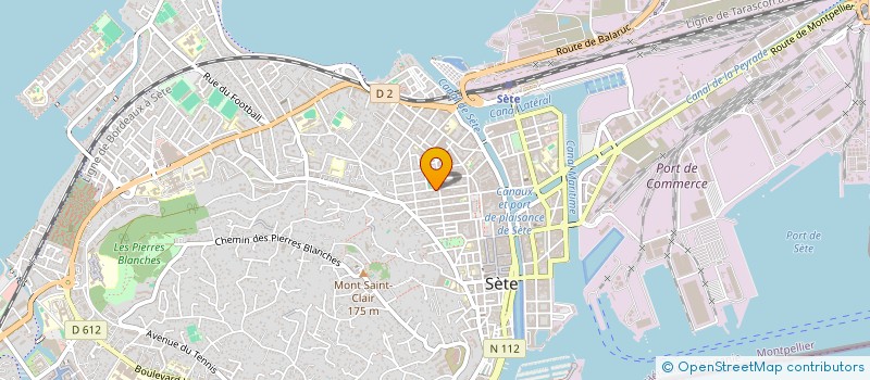 localisation de l'entreprise BMA DISCOUNT AUTO à SETE