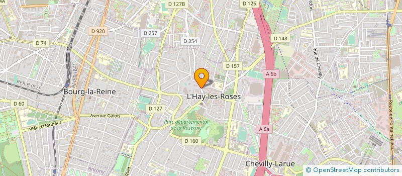 localisation de l'entreprise BMA EXPRESS à L'HAY-LES-ROSES