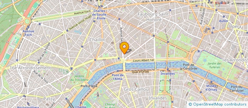 localisation de l'entreprise BMA FRANCE INDUSTRIES à PARIS