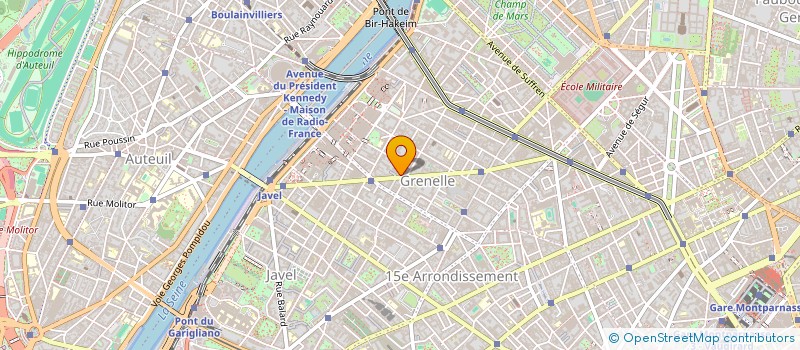 localisation de l'entreprise BMA FRERES à PARIS