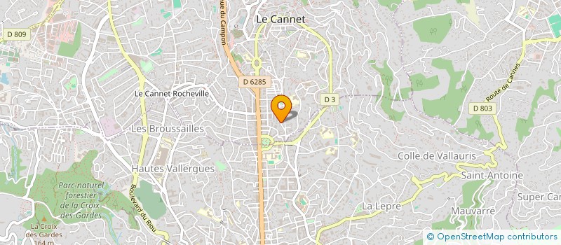 localisation de l'entreprise BMA GROUPE à LE CANNET