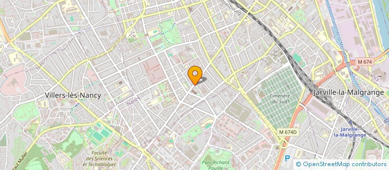 localisation de l'entreprise BMA INVESTISSEMENT  NANCY