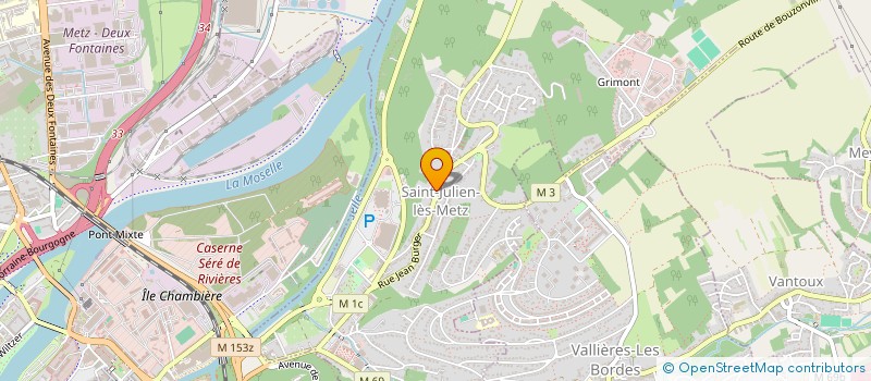 localisation de l'entreprise BMA PRESTIGE à SAINT-JULIEN-LES-METZ