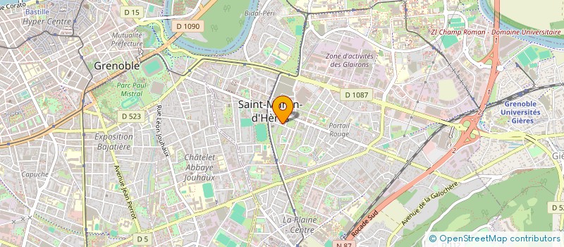 localisation de l'entreprise BMA RENOVATION à SAINT-MARTIN-D'HERES