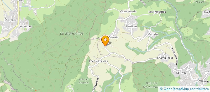 localisation de l'entreprise BMA SOLUTIONS à ANNECY