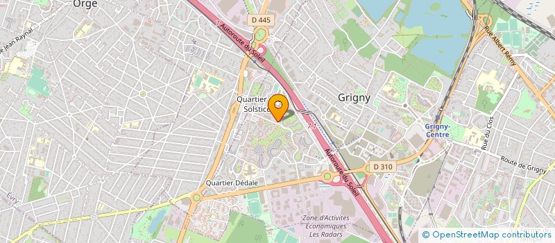 localisation de l'entreprise BMA - TRANSPORTS à GRIGNY