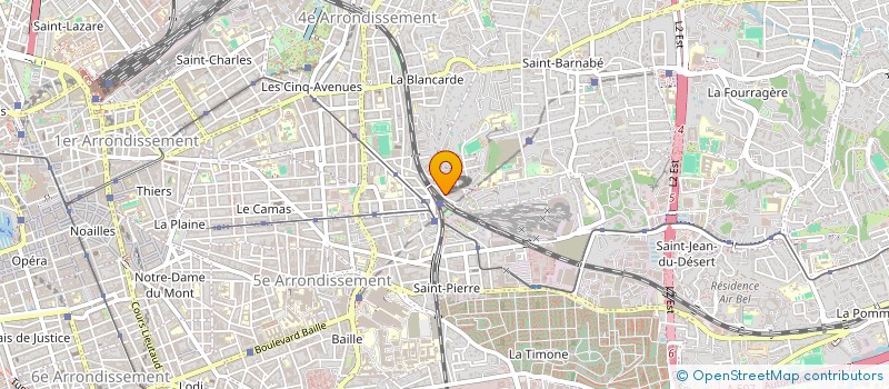 localisation de l'entreprise BMADM  MARSEILLE