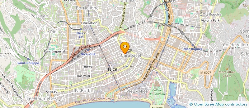 localisation de l'entreprise BMAP à NICE