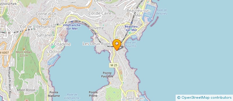 localisation de l'entreprise BMAP HOLDINGS  SAINT-JEAN-CAP-FERRAT