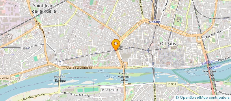 localisation de l'entreprise BMARKET à ORLEANS