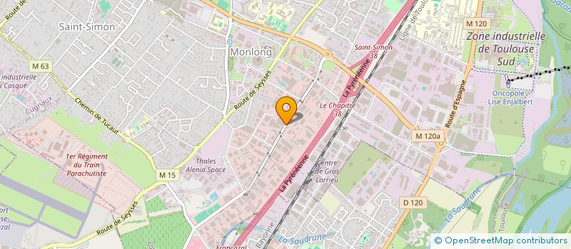 localisation de l'entreprise BMAX à TOULOUSE
