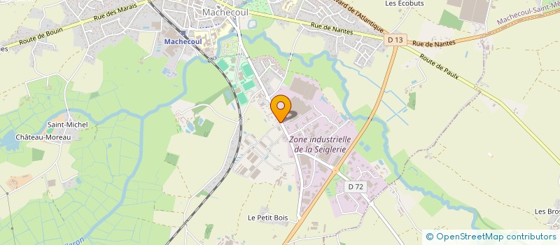 localisation de l'entreprise BMB à MACHECOUL-SAINT-MEME