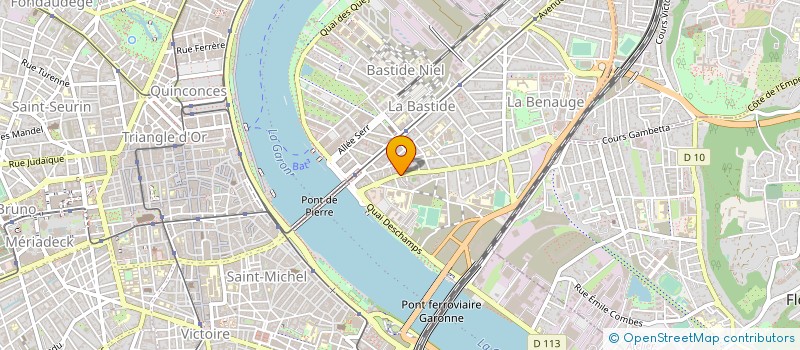 localisation de l'entreprise BMB à BORDEAUX