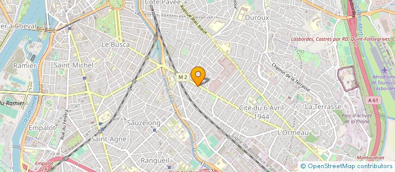 localisation de l'entreprise BMB à TOULOUSE