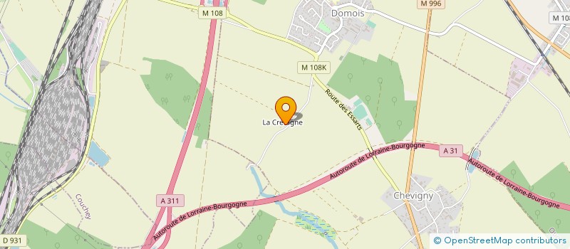 localisation de l'entreprise BMB  FENAY