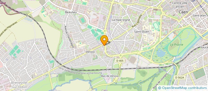 localisation de l'entreprise BMB à CAEN