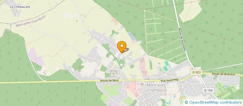 localisation de l'entreprise BMB  MONT-PRES-CHAMBORD