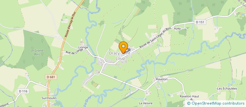 localisation de l'entreprise BMB  DRACY-SAINT-LOUP