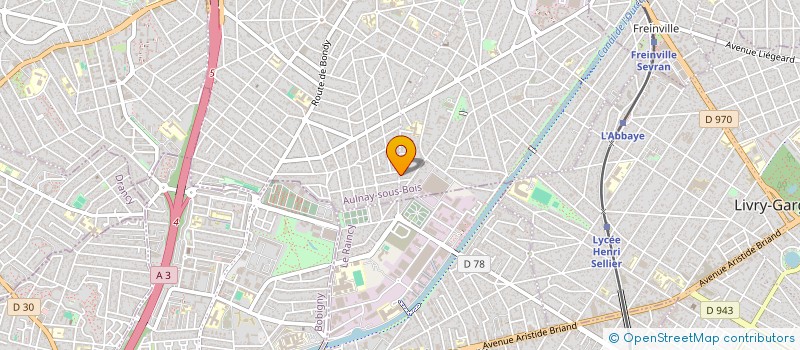 localisation de l'entreprise BMB CAB  AULNAY-SOUS-BOIS