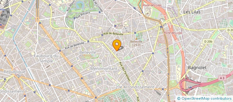 localisation de l'entreprise BMB EXPORT à PARIS