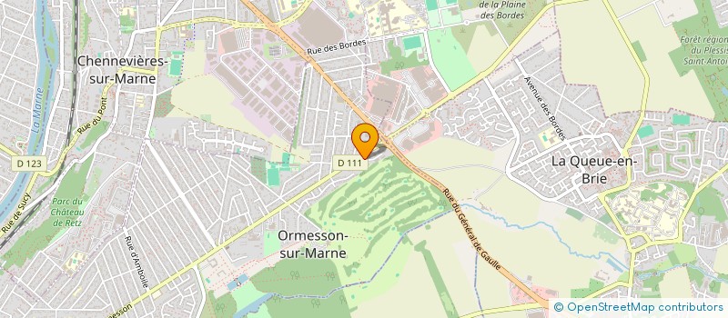 localisation de l'entreprise BMB EXPRESS  ORMESSON-SUR-MARNE