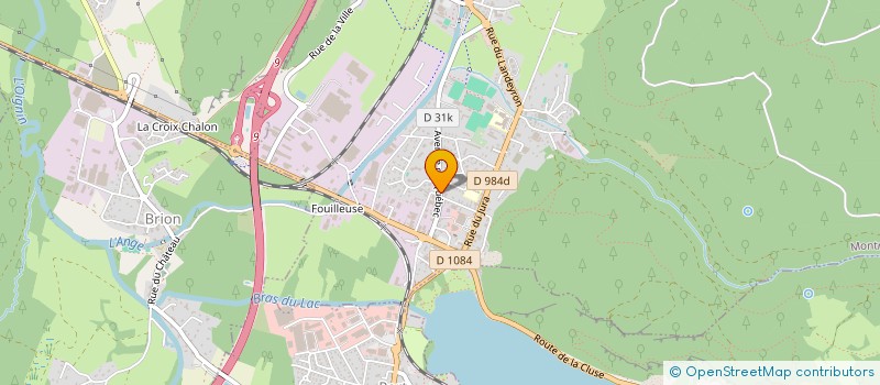 localisation de l'entreprise BMB FEST  MONTREAL-LA-CLUSE