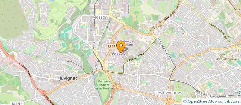 localisation de l'entreprise BMB FRANCE INVEST  MONTPELLIER