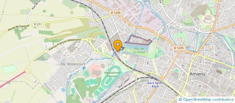 localisation de l'entreprise BMBA DISTRIBUTION à AMIENS