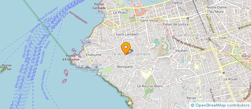 localisation de l'entreprise BMBOMPARD à MARSEILLE