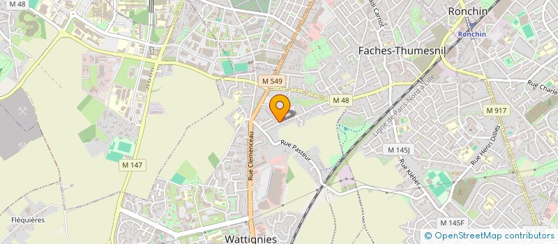 localisation de l'entreprise BMBY IMMO  WATTIGNIES