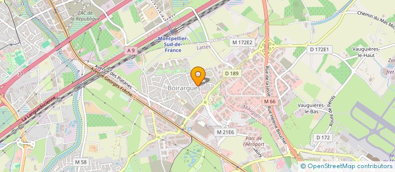 localisation de l'entreprise BMC 2 à LATTES