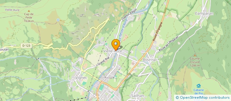 localisation de l'entreprise BMC 2021  VIELLE-AURE