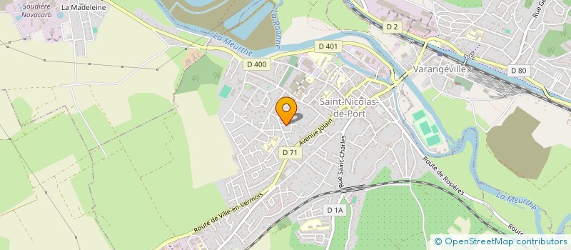 localisation de l'entreprise BMC 3 MAISONS  NANCY