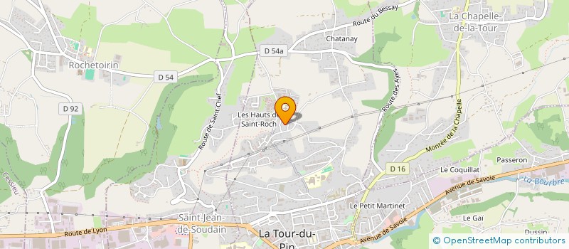 localisation de l'entreprise BMC à CESSIEU